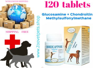 Glucosamine Chondroitin Methylsulfonylmethane dogs cats arthritis osteoarthritis osteochondrosis osteoporosis joint dysplasia veterinary medicine