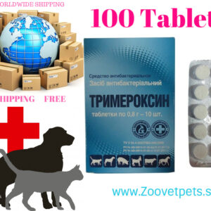 Sulfadimethoxine Trimethoprim dogs cats cattle diarrhoea bronchopneumonia eimeriosis colisepticaemia salmonellosis pasteurellosis pneumonia staphylococcus abscesses veterinary medicine