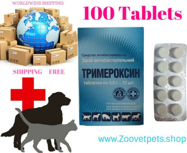 Sulfadimethoxine Trimethoprim dogs cats cattle diarrhoea bronchopneumonia eimeriosis colisepticaemia salmonellosis pasteurellosis pneumonia staphylococcus abscesses veterinary medicine
