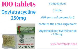Oxytetracycline cattle dogs cats pigs poultry salmonella staphylococcus streptococcus rickettsia mycoplasm respiratory diseases digestive diseases veterinary medicine