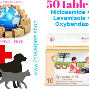 Niclosamide Levamisole Oxybendazole dogs cats deworming diphyllobotriosis ankylostomiasis toxascariasis toxocariasis trichocephaliasis unzinariasis veniosis veterinary medicine