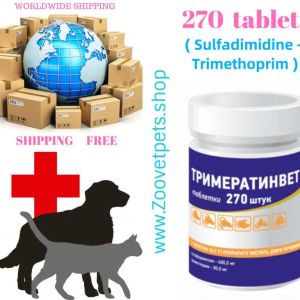 Sulfadimidine, Trimethoprim, cattle, sheep, goats, pigs, dogs, cats, poultry, digestive diseases, respiratory infections, urogenital system, Tribrissen analog, Di-Trim analog, veterinary medicine