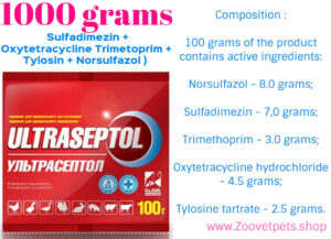 Sulfadimezin

Oxytetracycline

Trimetoprim

Tylosin

Norsulfazol

gastroenteritis treatment

salmonellosis

pasteurellosis

campylobacteriosis

vibriosis

diarrhea

digestive disorders

veterinary medicine
