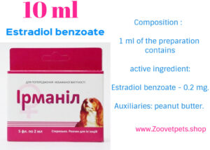 Estradiol Benzoate
unwanted pregnancy prevention
dogs
accidental mating
reproductive control
veterinary medicine
pet health