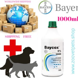 Baycox 5% Toltrazuril coccidiosis treatment Eimeria Carpelli cattle pigs lambs calves dogs rabbits veterinary medicine