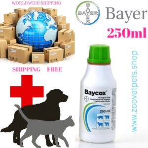 Baycox 5% Toltrazuril coccidiosis treatment Eimeria bovis Eimeria zuernii Eimeria alabamesis Isospora suis young cattle calves piglets veterinary medicine